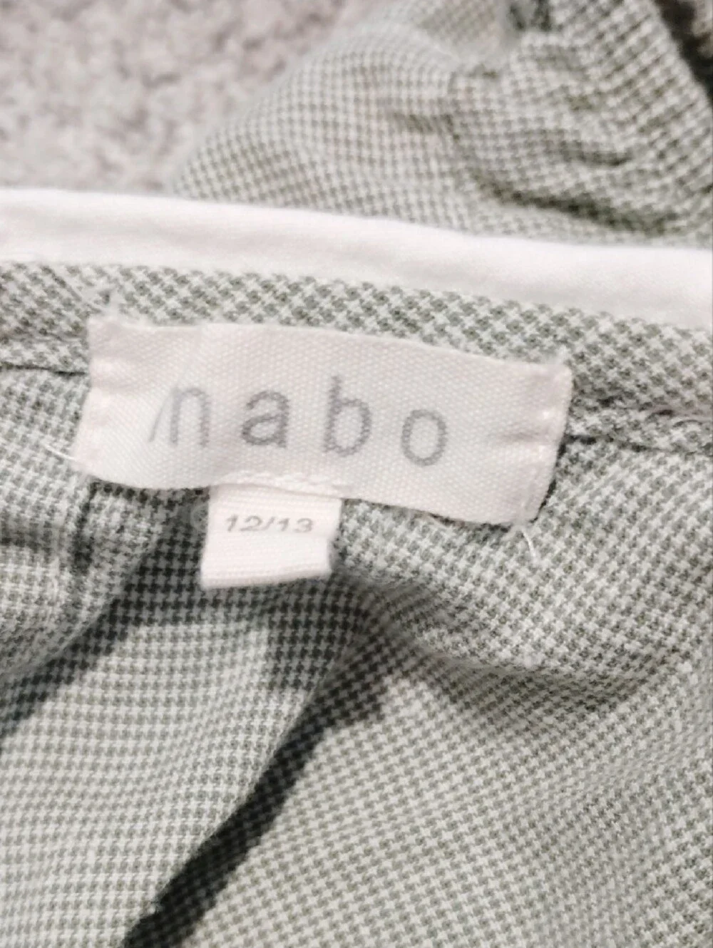 Mabo Light Sage Green Sleeveless Dress with White Peter Pan Collar